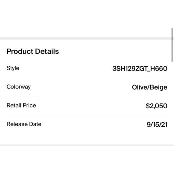 Size 37EU/5M - Dior b23 Oblique Olive Tapestry High Top Sneakers🫒Retail $2,050! - Picture 11 of 11